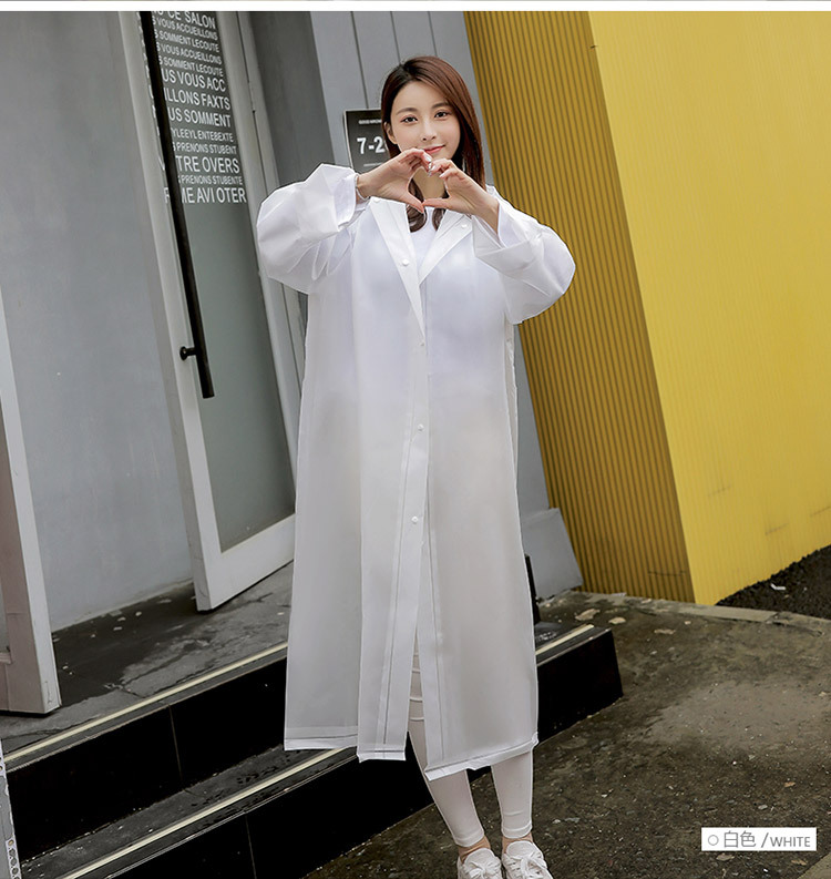 mefine Mingjia EVA fashionable Adult hiking Raincoat, colorful outdoor travel hiking breathable portable raincoat detail image 14