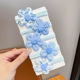 X1-128 Set de 5 piezas de flores azules (bolsa)