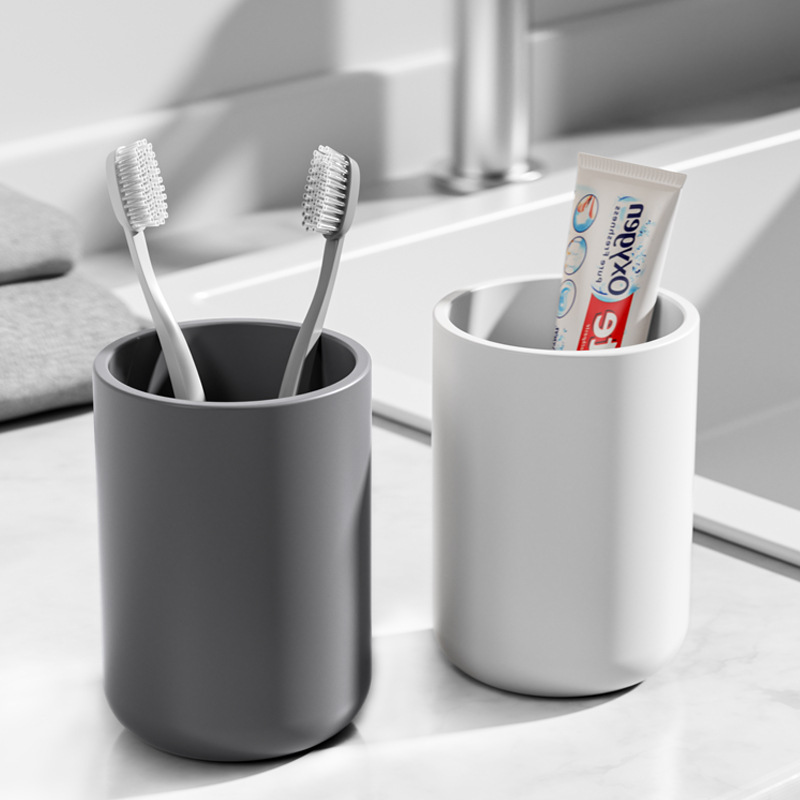 Tandborstglas i japansk stil för par till badrummet_voghion.com