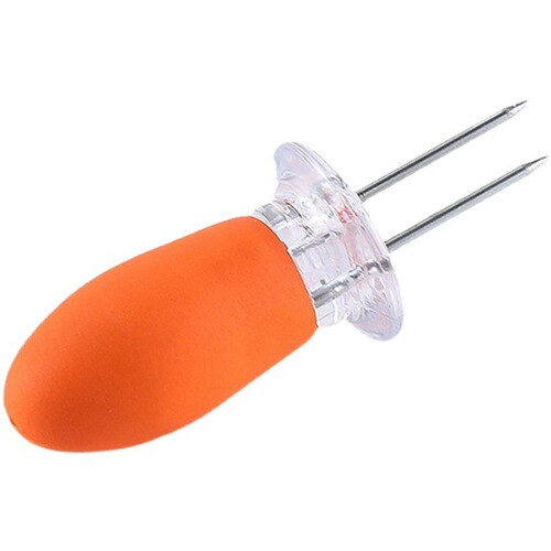 2 corn steel forks, stainless steel corn needles, European-style fruit forks, fruit picks, barbecue forks, non-stick for eating corn