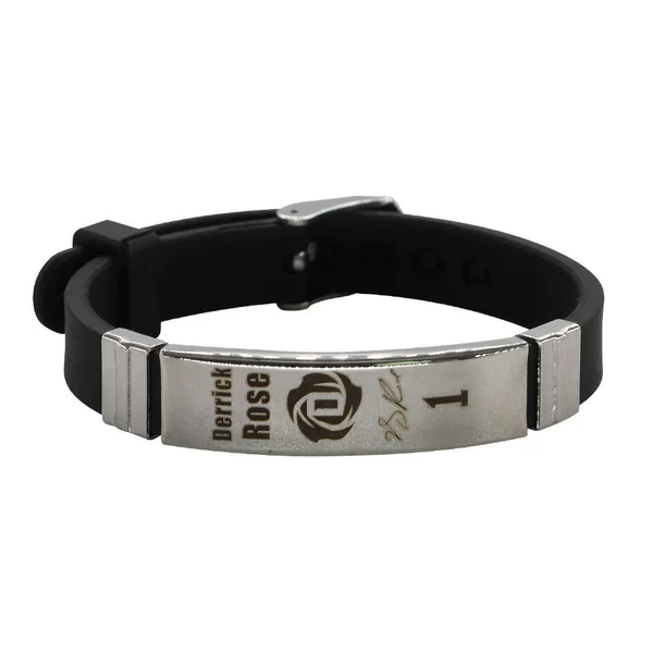 Metal Rose black buckle