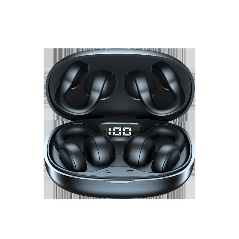Новые костно-проводящие Bluetooth-наушники X58, ушной вариант, беспроводные с шумоподавлением для спорта и звонков