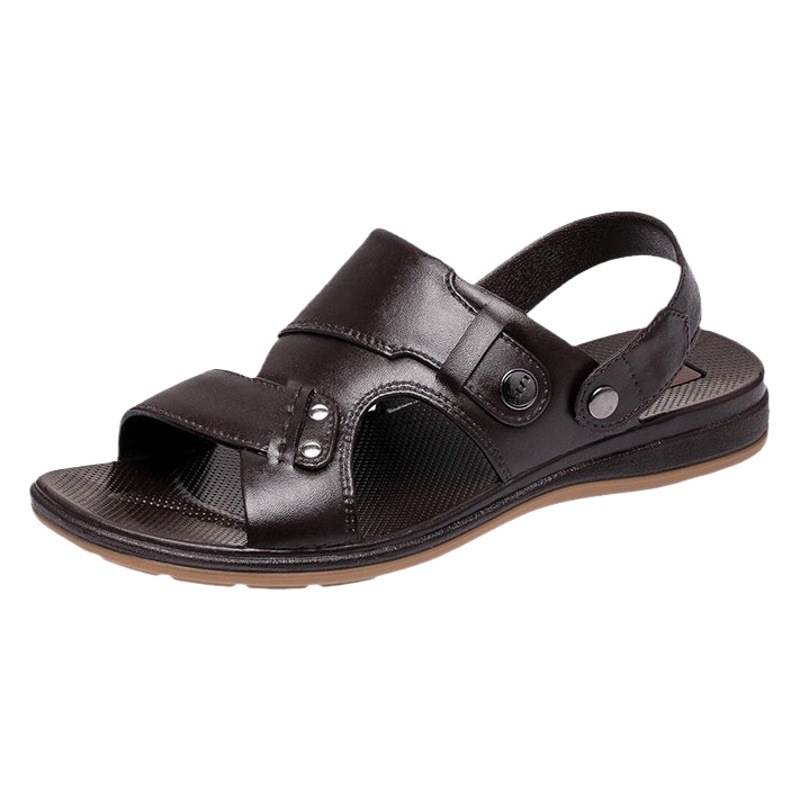3380 Shanghai Pull-Back Sandals Men's Summer Casual Outer Wear Thick-Soled Non-Slip Soft-Soled Wear-Resistant Dad Sandals
