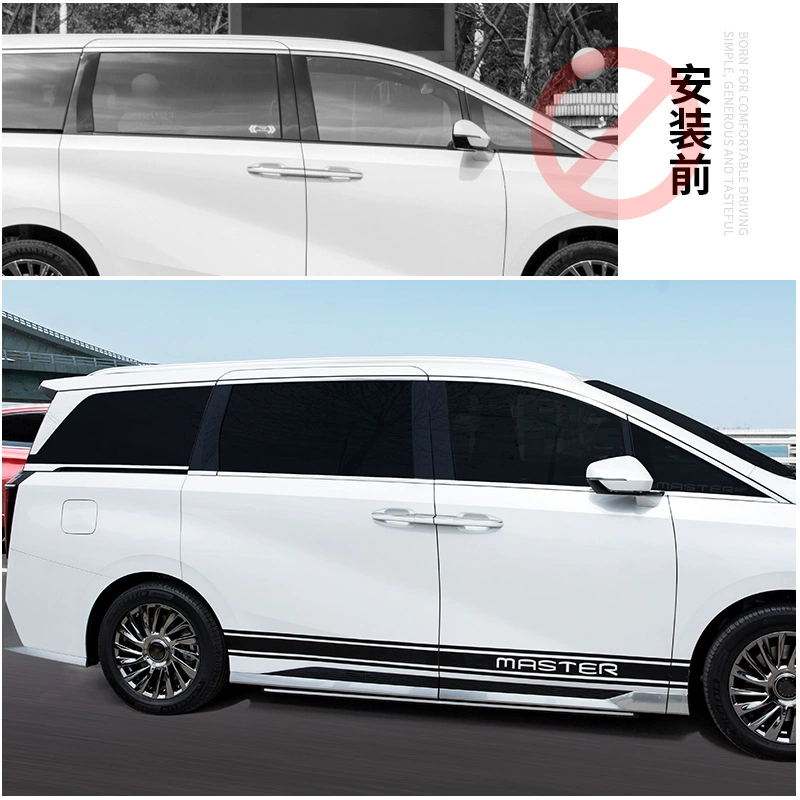 Подходит для Trumpchi M8 мастер версия декоративная окантовка окна автомобильная специальность для модификации легендарных аксессуаров