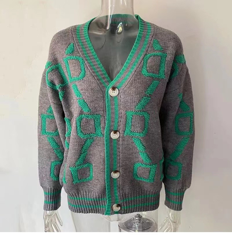 Knitted Loose Sweater Cardigan - Sweaters - Uniqistic.com