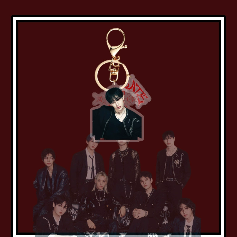 Новый альбом Stray Kids "ATE" акриловый брелок-ключ, подвеска для периферии