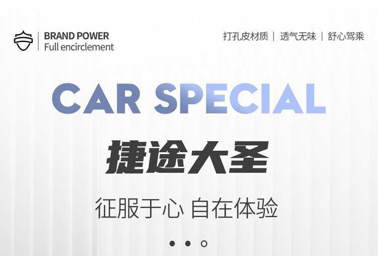 2024/2023 Jetour Dasheng Car Seat Covers, All-Season Universal Full-Cover Seat Covers, Perforated Leather Seat Cushions