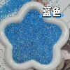Glass gravel-blue