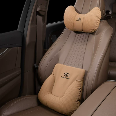 Headrest – for Lexus Es200 Car - headrest-and-lumbar-support-golden-brown