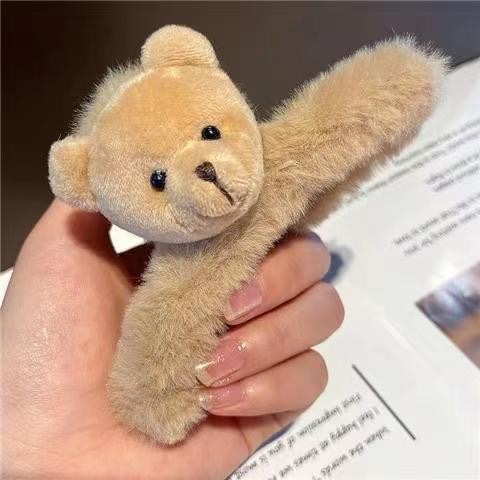 플러시 양면 소형 라이트 브라운-11cm