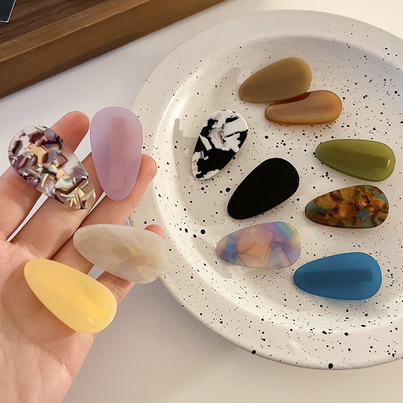 Elegant Vinegar Bangs Side-Swept Fringe Duckbill Clip Front Hairpin Decorative Hair Accessories