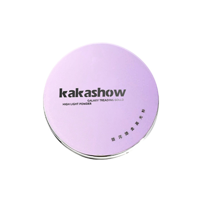 kakashow galaxia oro polvo de alto brillo estereoscópico natural brillo facial perlado flash alto disco al por mayor