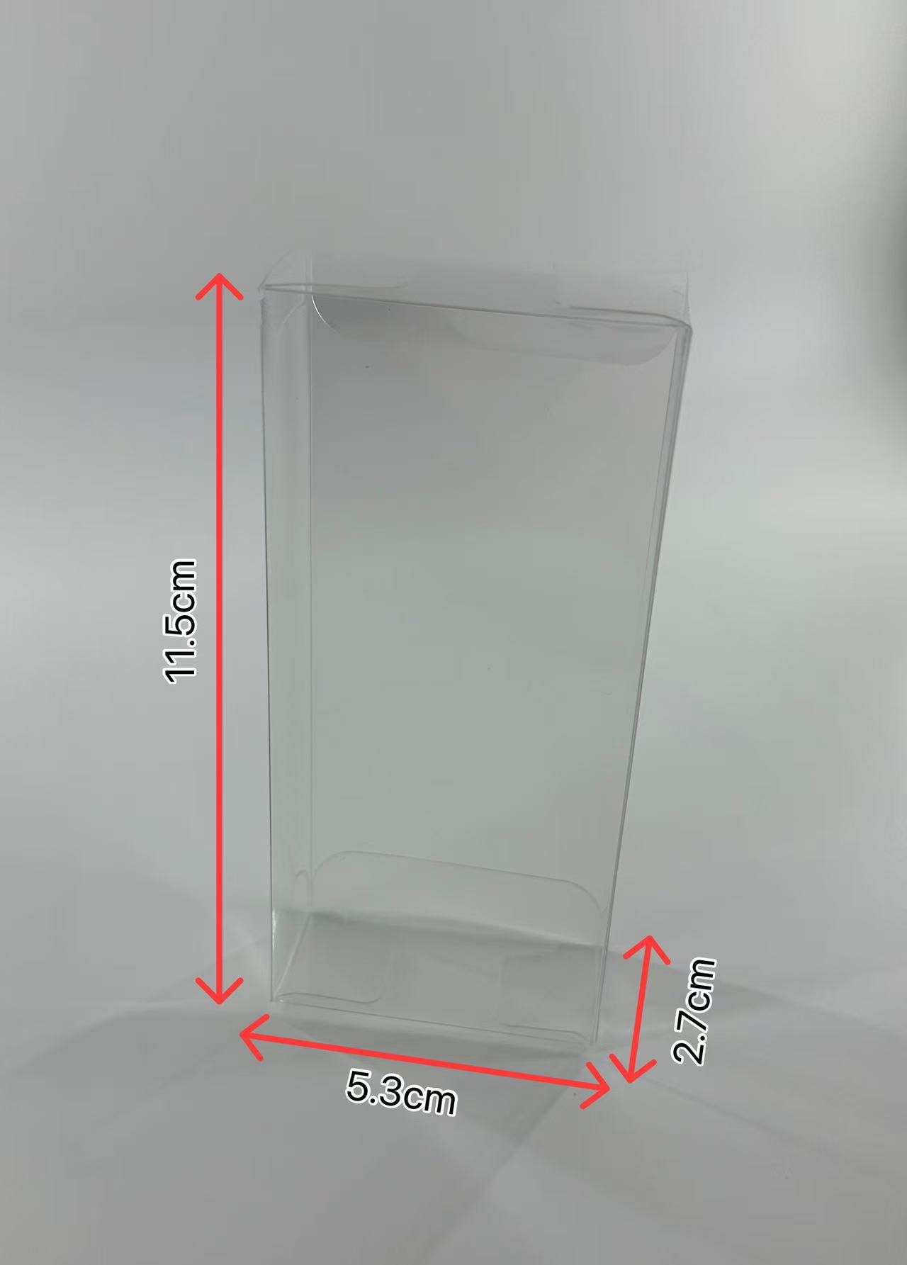 5,3 × 2,7 × 11,5 (30 hilos) película protectora