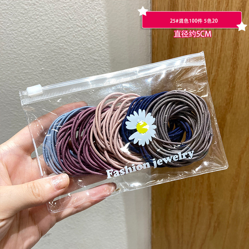 F8019-18# 성인 기본형 단색 100개입