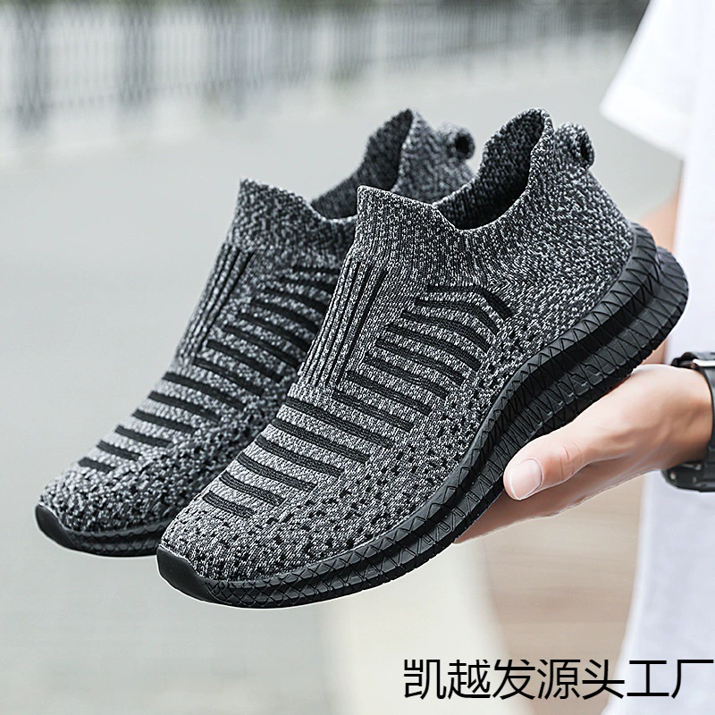 Носки для рта мужская обувь весна и лето трансграничный тренд дышащая беговая обувь легкая сетчатая обувь с низким рукава спортивная обувь большого размера мужчины