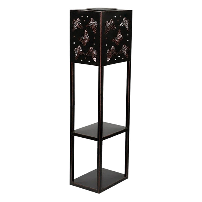 Transfronterizo nueva mariposa solar libélula luz sombra flor soporte jardín Villa decoración al aire libre patio impermeable