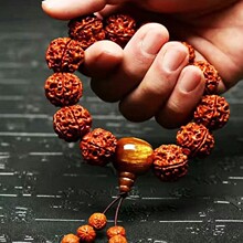 尼泊尔大金刚手串牛骨海柳蜜蜡羊角五瓣佛珠金刚菩提子批发手链夏
