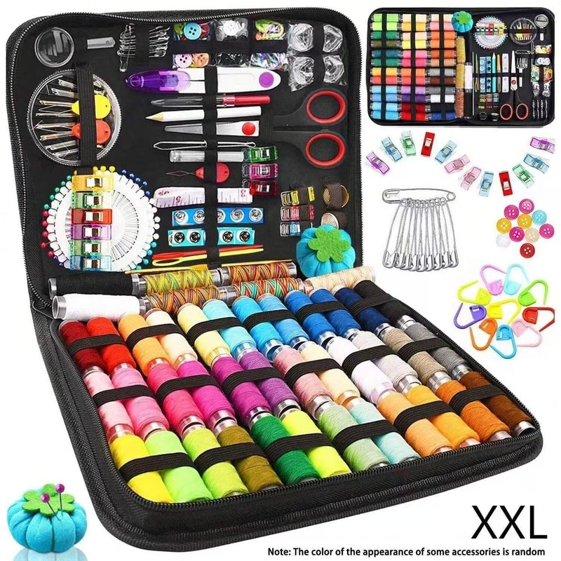 Cross-Border Portable Sewing Kit 226-Piece Set Household Sewing Tools Sewing Box Set Sewing Tools