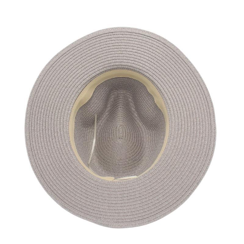Ethnic Style Style Big Eaves Rim Unisex Ethnic Style Colorful Beaded Big Eaves Straw Hat