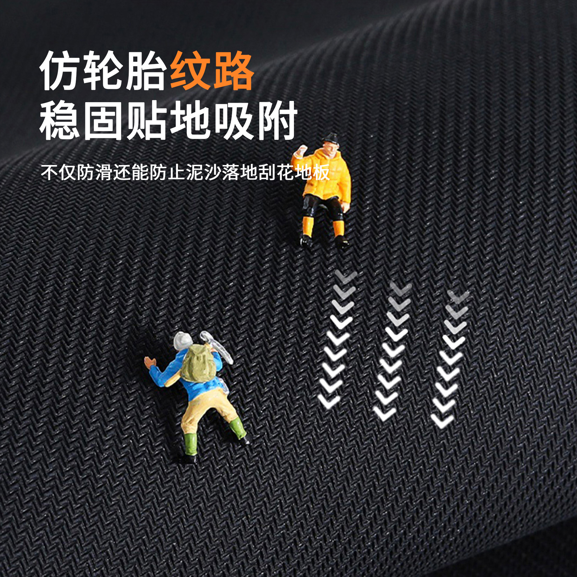 Alfombra de piso de lino imitación 2025 nueva alfombra de puerta de entrada de alto nivel alfombra de puerta de entrada de puerta doméstica