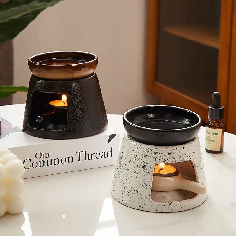 复古香薰蜡烛香薰炉新款陶瓷加热炉精油灯|undefined