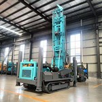 飞达FY350水井钻机，搭配新金刚钻具可打350以上深井 动力足