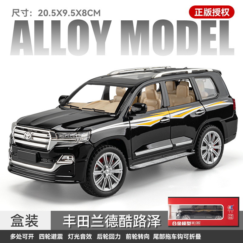 Auténtico autorizado 1: 24 colección de coches de aleación Range Rover para jugar con ventanas hechas a mano, exhibiciones de colección