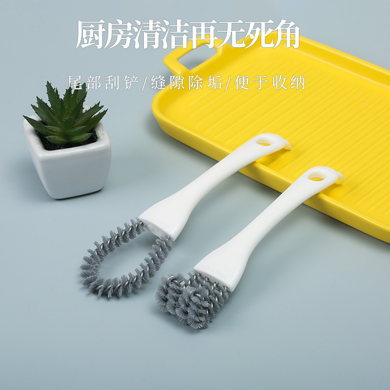 Factory wholesale cross-border dedicated cleaning supplies kitchen multifunctional cleaning brush pot artifact gap small brush explosions