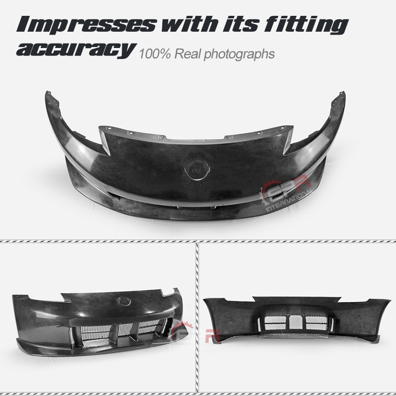 Suitable for Nissan 350Z Large Body Kit Modification Demon Z33 Resin Car Front Bumper Head Mercury Handle Front Bumper Modification