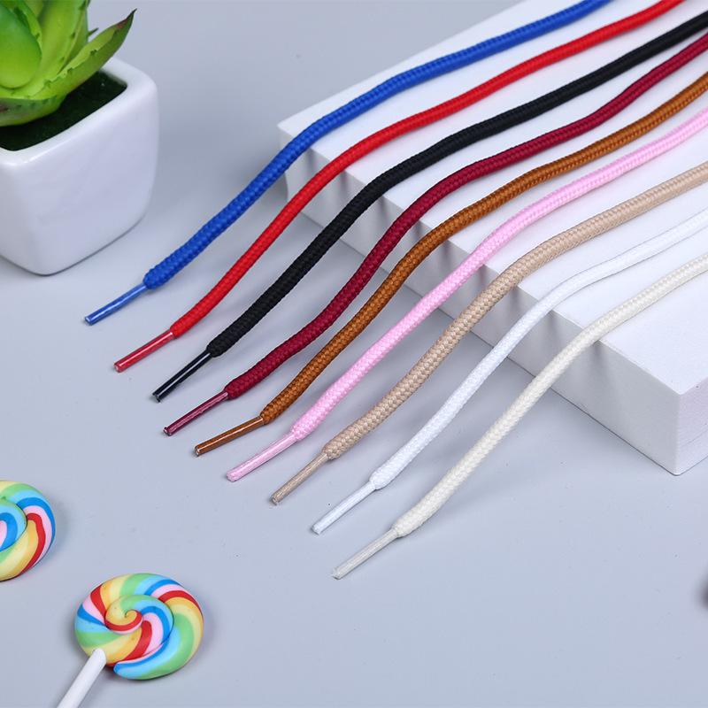 4mm Round Shoelaces Wholesale Sports Basketball Casual Shoelaces Educational Kidsren's Geometric Buttons Hand-Threading Rope 4mm Round Shoelaces Wholesale Sports Basketball Casual Shoelaces Educational Kidsren's Geometric Buttons Hand-Threading Rope