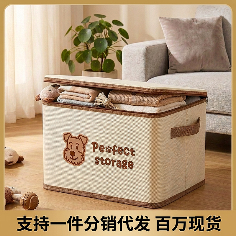 Capacious storage box for home use