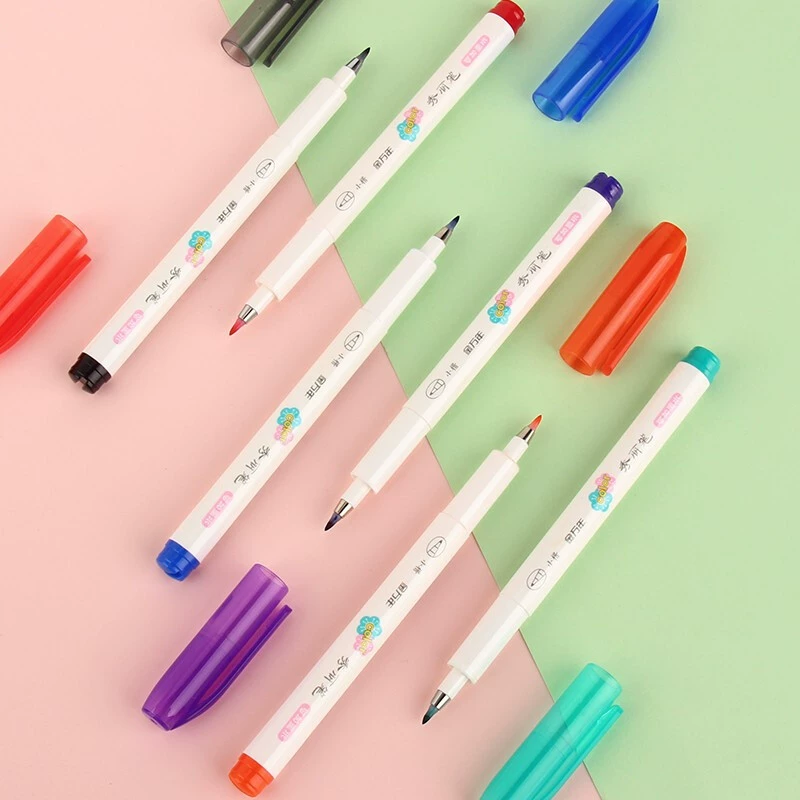 Multi-use set, art writing brush, copybook, calligraphy, six colors
