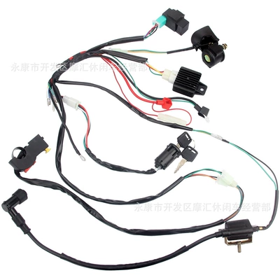 90 110Cc Complete Wiring – Power supply, ignition system accessories
