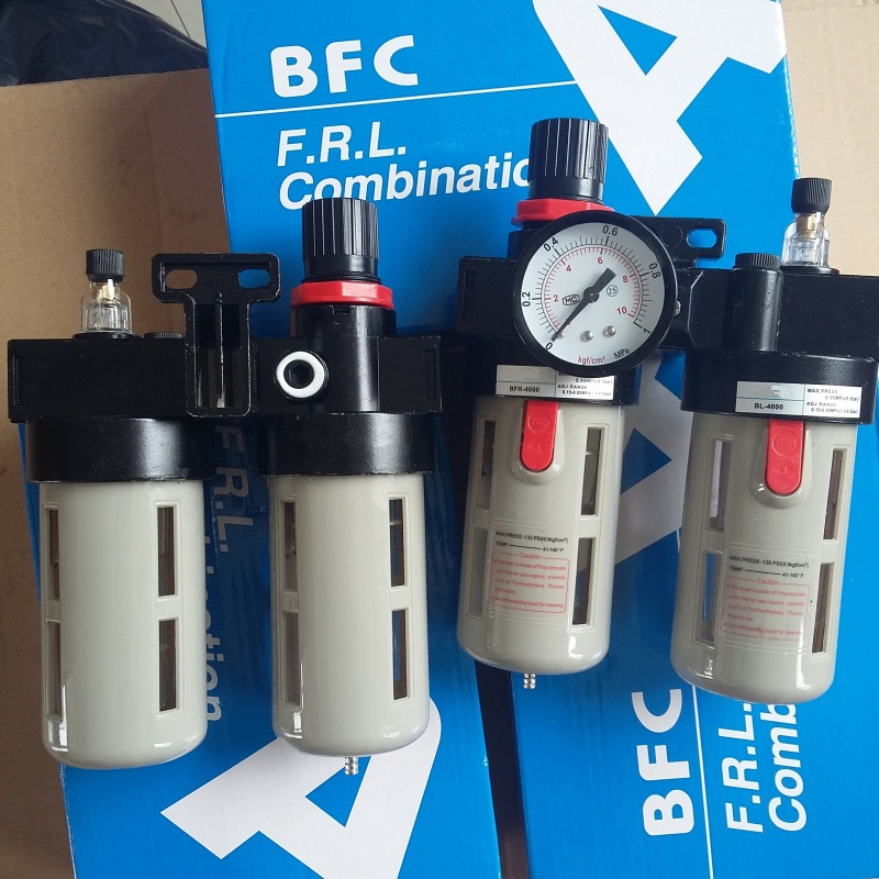BFC-4000过滤减压阀BFR-4000 BL-4000气源处理器两联件