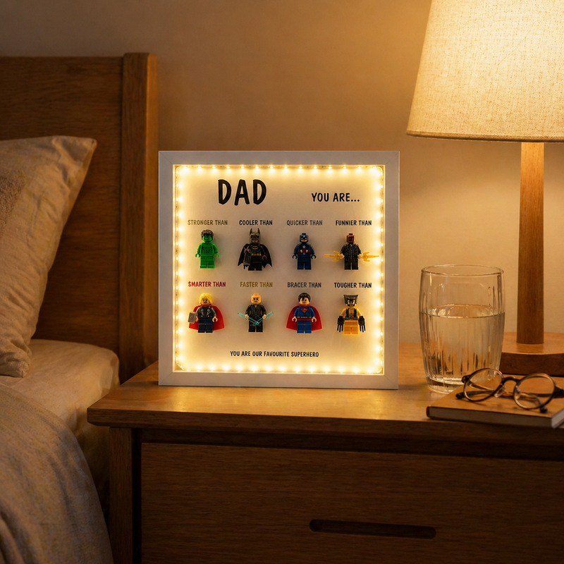 Independent Website Hot-Selling Customized Hero Lego Photo Frame Father's Day Gift Photo Frame with Light Etsy Lego Photo Frame Independent Website Hot-Selling Customized Hero Lego Photo Frame Father's Day Gift Photo Frame with Light Etsy Lego Photo Frame