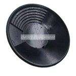 加厚手摇塑料淘金盘筛沙洗金盆小型河道洗沙黄金盘砂金工具初学者