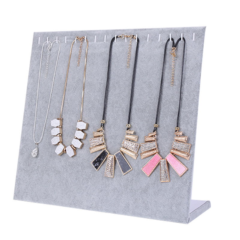 대형 얼음 양털 목걸이 진열대