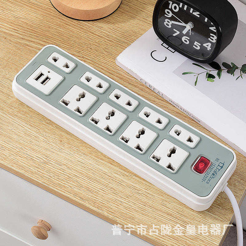 出口外贸USB 泰国插座 东南亚排插 缅甸插排 柬埔寨插板 生产工厂