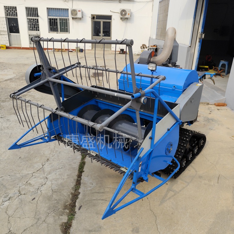 家用水稻收割机多功能稻谷联合收获机自走式小麦收割机