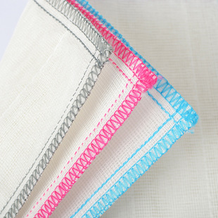 Kitchen rag wholesale non-stick pure cotton yarn scouring pad thickened dish towel household cotton absorbent