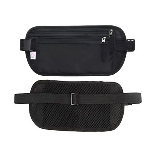 Amazon outdoor sports close-fitting anti-theft RFID waist bag ultra-thin invisible nylon waterproof waist bag in stock generation hair