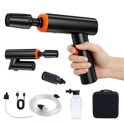 New foldable water gun, mini: Car washing machine