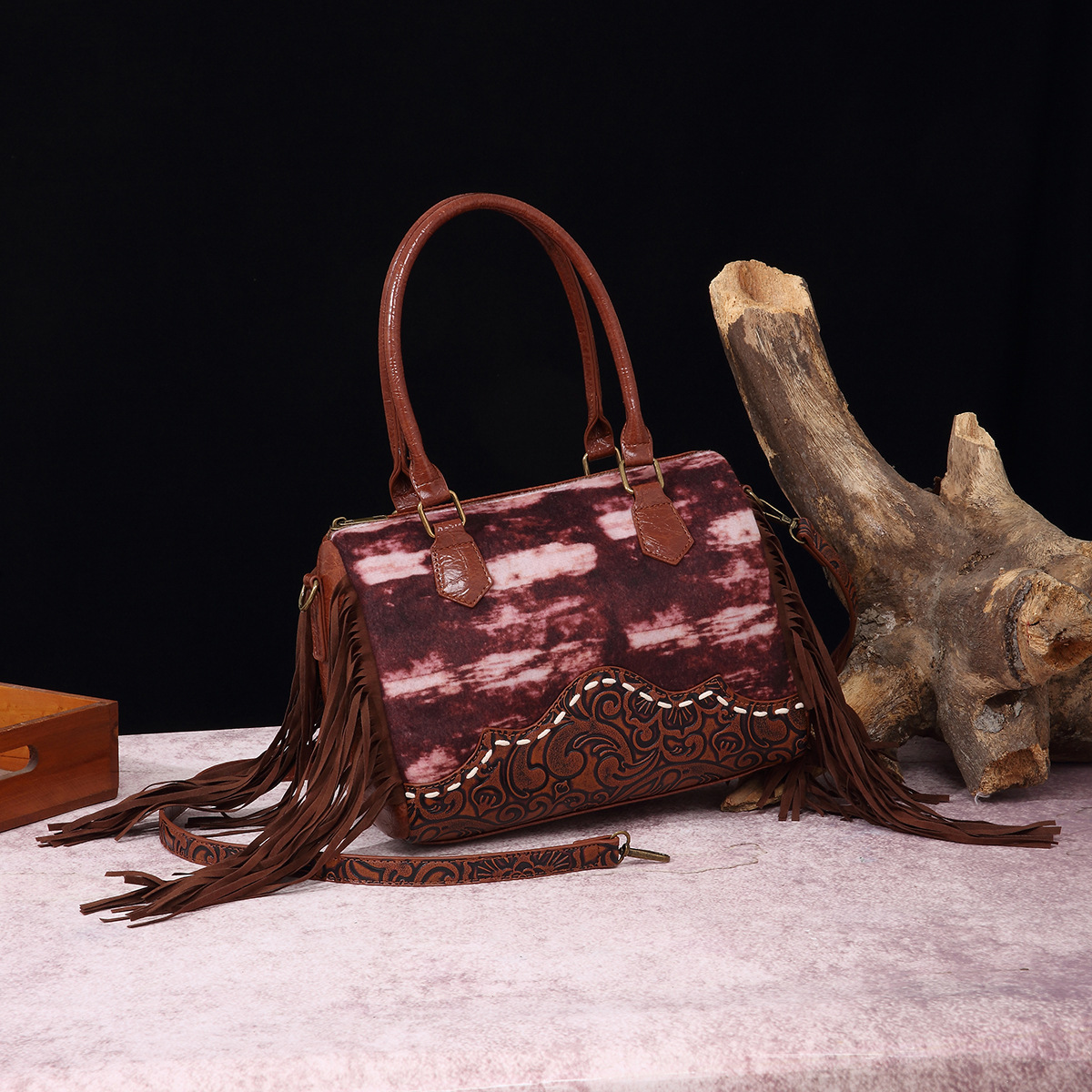 Handtaschen für Damen Die neueste europäische und amerikanische Retro-Mode, personalisierte Schulter-Crossbody-Tasche mit großem Fassungsvermögen, High-End-Damentaschen_voghion.com