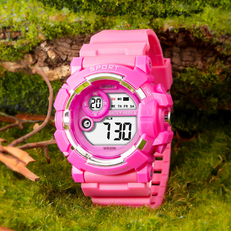 Estudiantes de luz nocturna multifunción relojes electrónicos al aire libre relojes de pulsera de alarma de niños relojes electrónicos fabricantes mayoristas