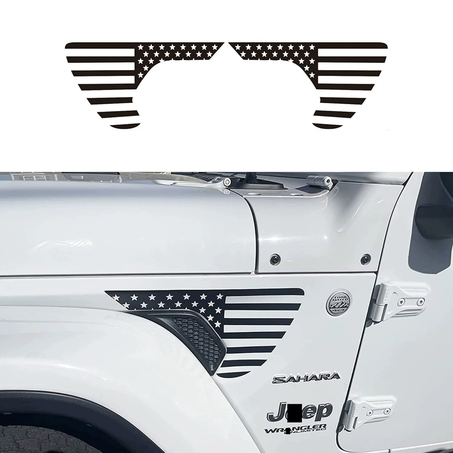 Jeep, sticker, USA, 2018, 2021 collection