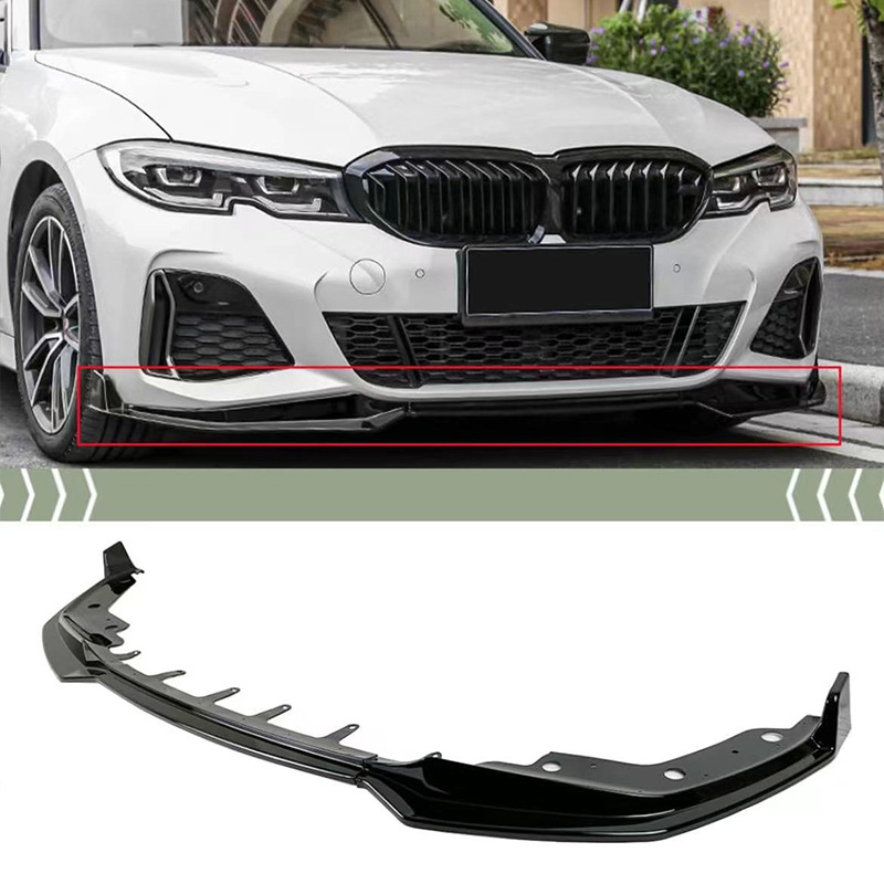 Suitable for BMW 3 series G20G28 early 19-22 MP front shovel front lip non-perforated small enclosure kit