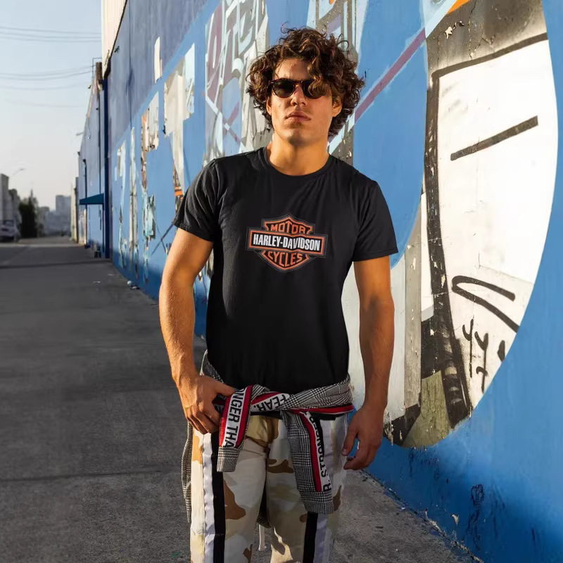 American-Style New Tops 2026 Street Style Unisex Letter Pattern Printed Loose T-Shirt, Unique and Versatile Hot-Selling Item American-Style New Tops 2026 Street Style Unisex Letter Pattern Printed Loose T-Shirt, Unique and Versatile Hot-Selling Item