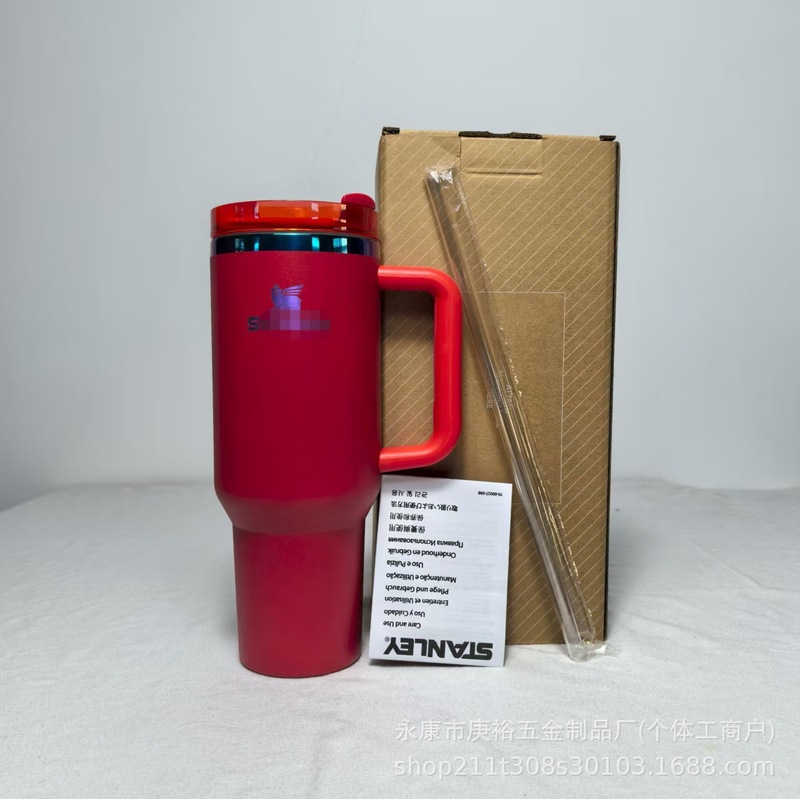 【随行不洒】STANLEY不锈钢真空吸管杯水杯大头保温杯冰覇杯防漏|undefined
