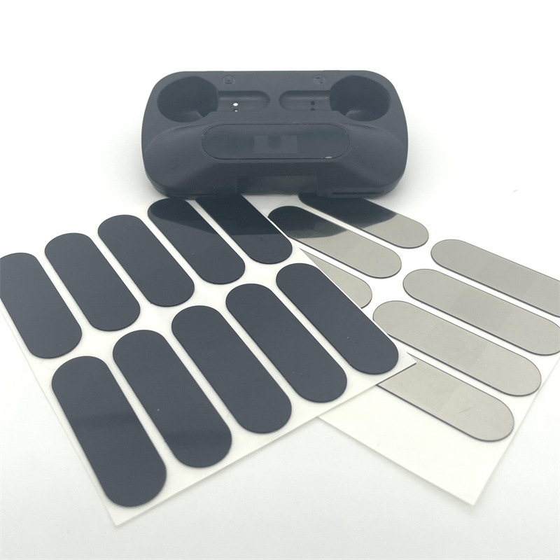 定 制加 工镜面隐藏字体PMMA面板TWS充电仓显示半透茶色视窗镜片