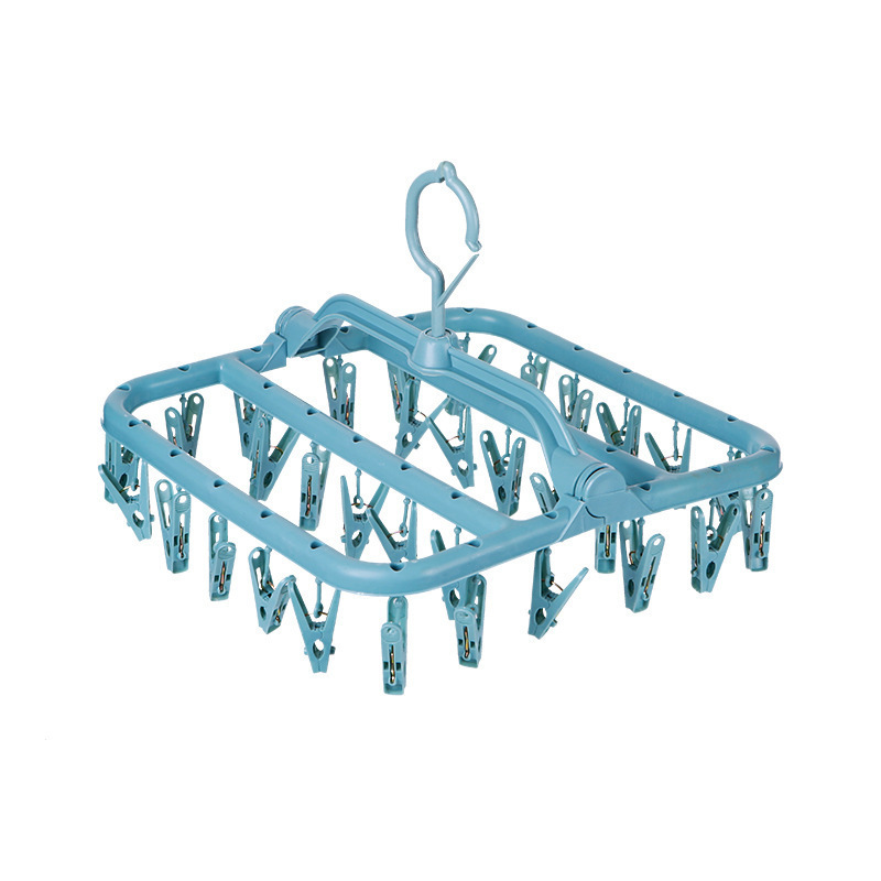 Balcón interior multiclip percha de ropa para calcetines para bebés percha de ropa interior percha de ropa doméstica multifuncional